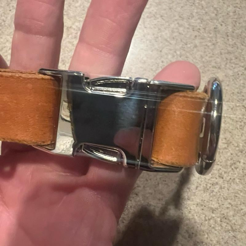 Personalized Hand Made Leather Dog Collar.
