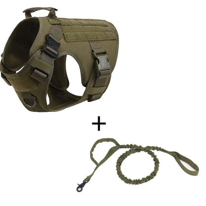 Outdoor Tactical Dog Vest for Large Dogs