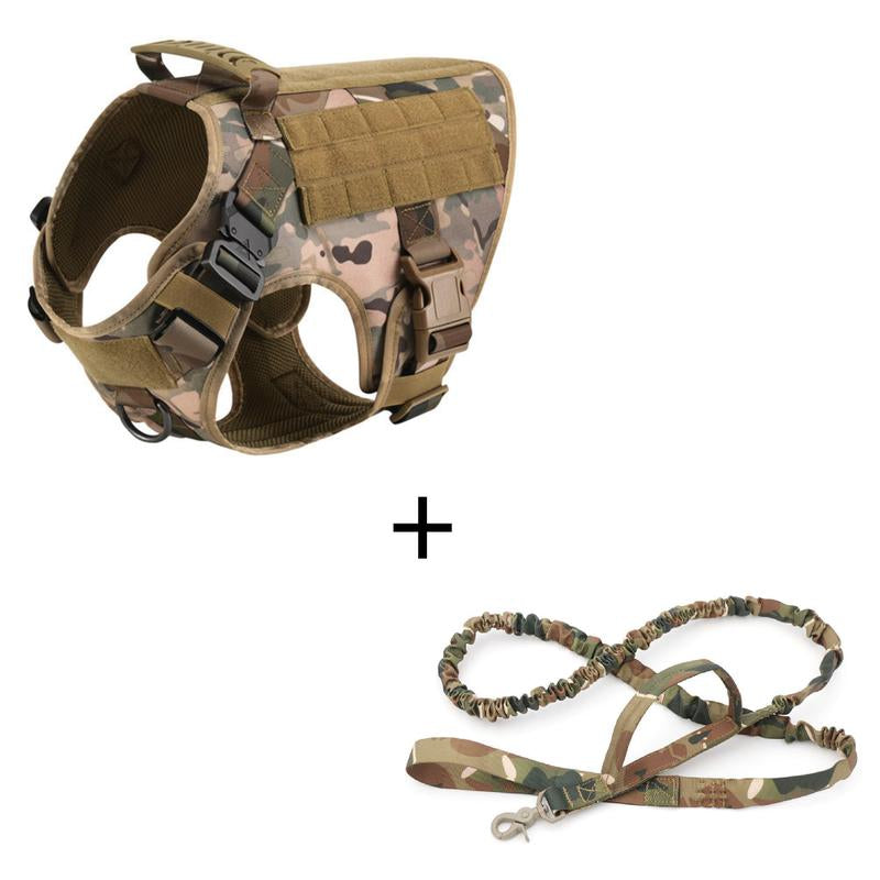Outdoor Tactical Dog Vest for Large Dogs