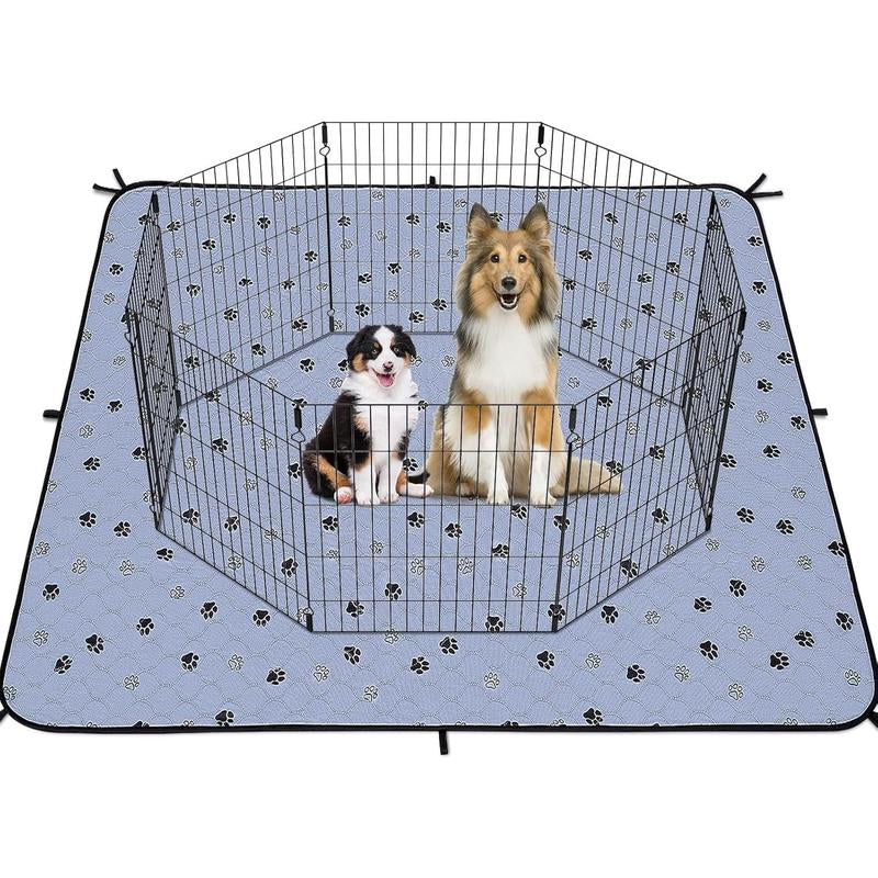 Washable Pee Pads for Dogs, 2 Pack Large 36"X41" Ultra-Absorbent and Leak-Proof Non-Slip Reusable Potty Training Pads for Dogs, Cats, Puppy, Potty Buddy of Add 8 Lanyards