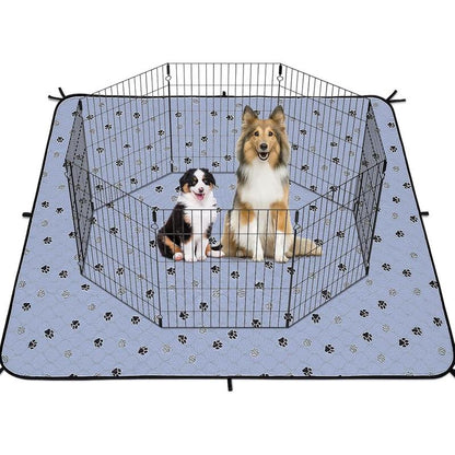 Washable Pee Pads for Dogs, 2 Pack Large 36"X41" Ultra-Absorbent and Leak-Proof Non-Slip Reusable Potty Training Pads for Dogs, Cats, Puppy, Potty Buddy of Add 8 Lanyards