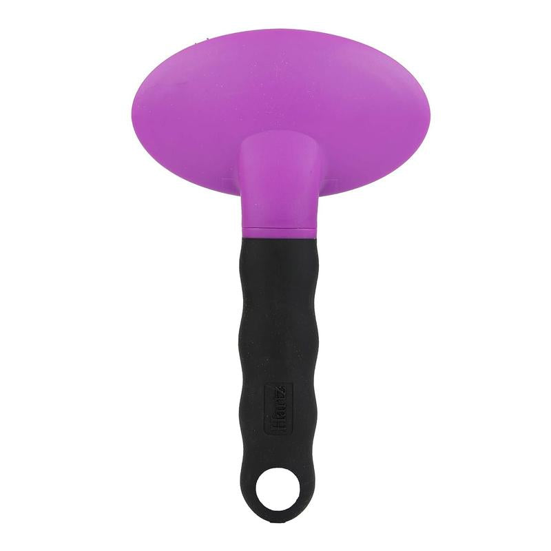 Hartz Groomer'S Best Deshedding Slicker Dog Brush, Black/Violet, Dogs