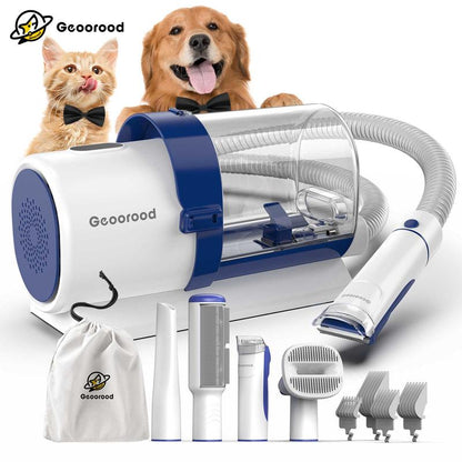 【Limitedtimeflashsale】Geoorood Dog Grooming Vacuum, 13000Pa Dog Vacuum Brush for Shedding Grooming, Pet Grooming Vacuum, Dog Hair Vacuum Groomer, 2.5L Large Dog Grooming Kit , Pet Products #Tiktokshopflashsale