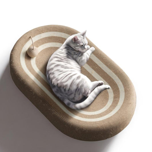 Cat Scratcher Bed 3 in 1 Sisal Cat Scratching Pads Beds Cat Scratchers for Indoor Cats with Anti-Slip